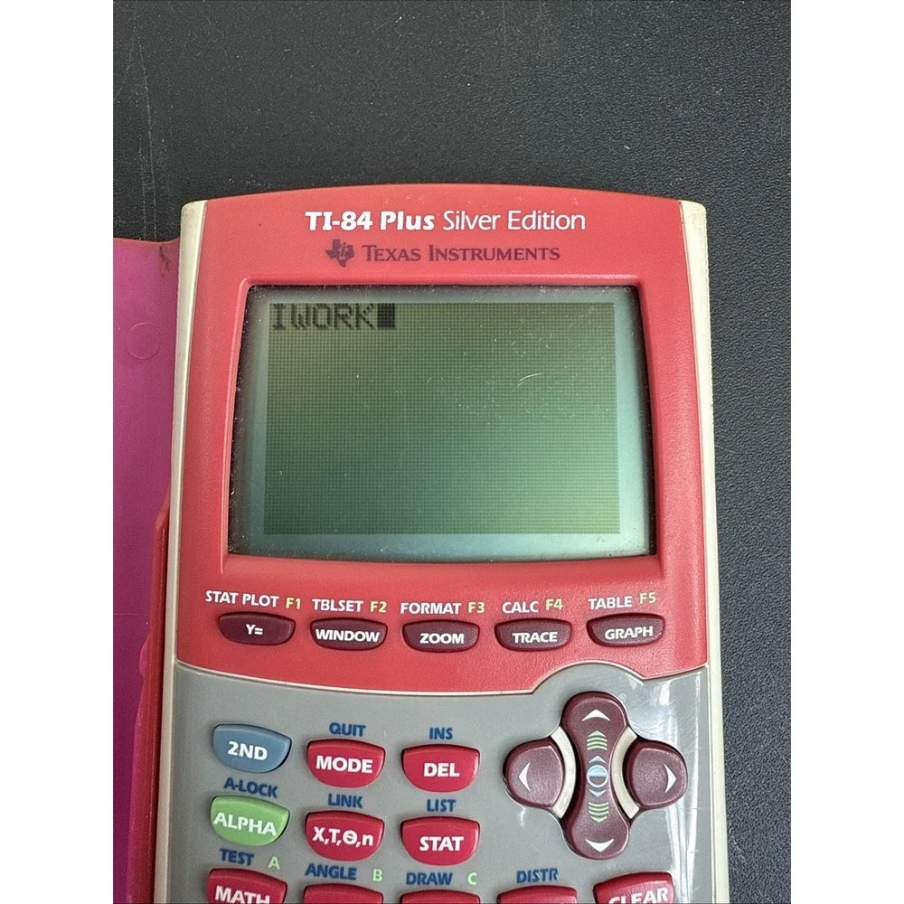 Ti-84‎ Plus Silver Edition Texas Instruments Graphing Calculator HOT PINK